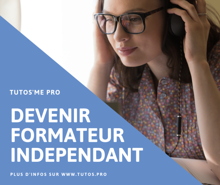 Devenir formateur indépendant  Tutos'Me Pro  Le Collectif